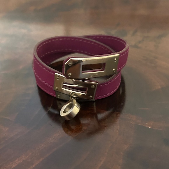 Authentic Hermes Kelly Double Tour Bracelet - Picture 3 of 7